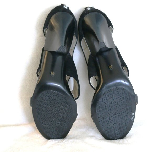 Michael Kors 3” Black Suede Heels - Picture 6 of 6